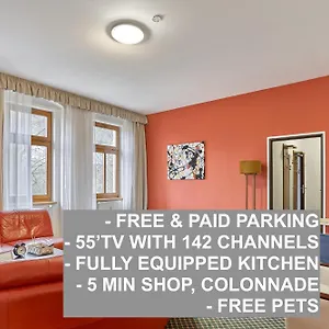  Apartament Excellent In Center 5 Min Walk From The Colonnade Czechy